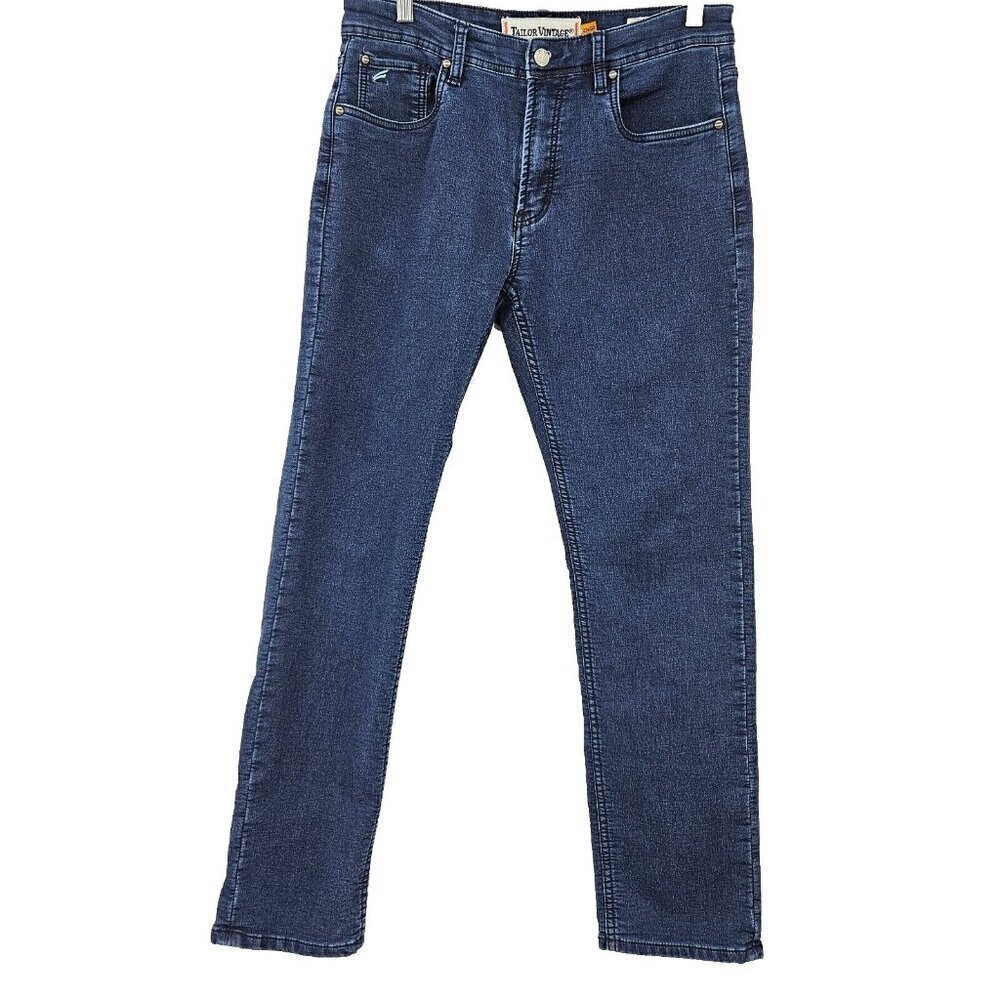 Tailor Vintage Westport Straight Comfort Stretch Waist Jeans Men’s Size 32x32